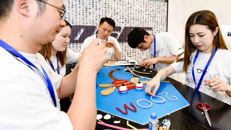 Survival team building tour at Ho Nui Coc Lake, the North of Vietnam